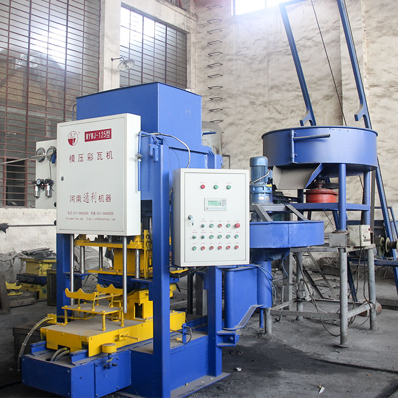 水泥制瓦機制瓦所需原材料，生產工藝流程